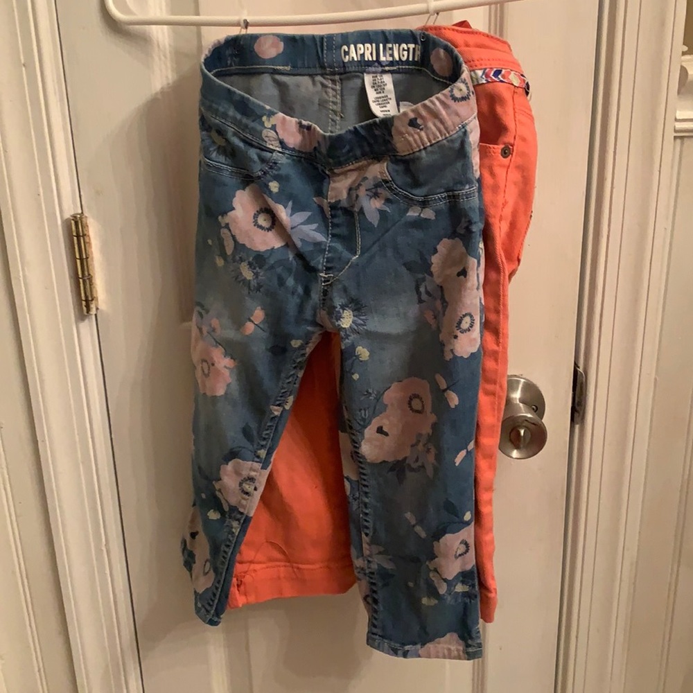 2 pack Jean capris
